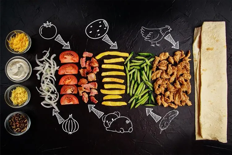 Шаурма Мясная М