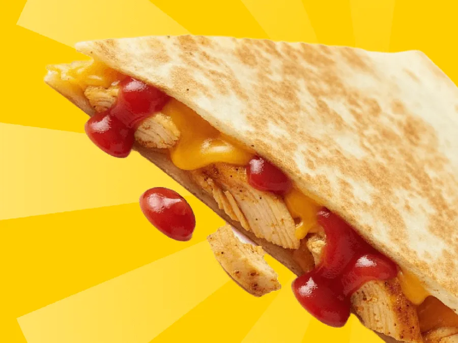 Кесадия Сырная с курицей